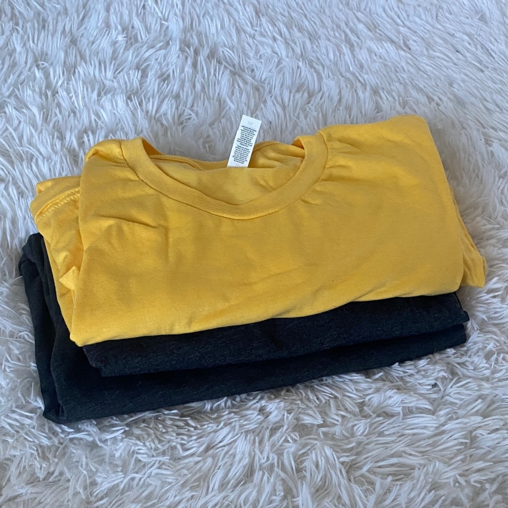 Yellow and Black T-Shirts